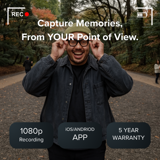 Lumen™ AI Smart Glasses (4K POV)