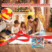 🎄🎁 2025 Christmas Surprise Gift: DIY Hot Wheels Racetrack Racing Toy 🚗✨ - AxenBox