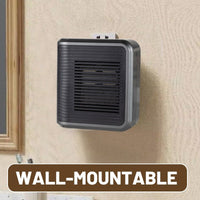✨2025 Hot Sale ✨800W Wall Outlet Space Heater with Adjustable Thermostat and Timer - AxenBox
