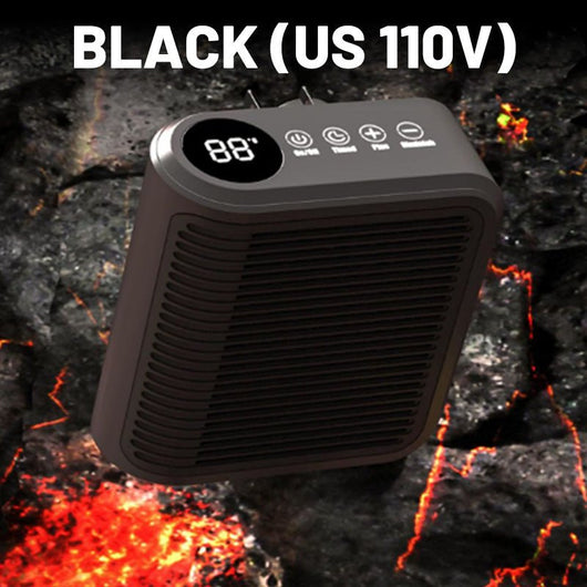 ✨2025 Hot Sale ✨800W Wall Outlet Space Heater with Adjustable Thermostat and Timer - AxenBox