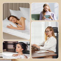 ✨2025 Hot Sale ✨800W Wall Outlet Space Heater with Adjustable Thermostat and Timer - AxenBox