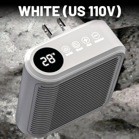 ✨2025 Hot Sale ✨800W Wall Outlet Space Heater with Adjustable Thermostat and Timer - AxenBox