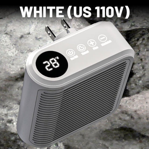 ✨2025 Hot Sale ✨800W Wall Outlet Space Heater with Adjustable Thermostat and Timer