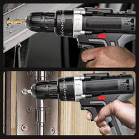 🔥2025 hot sale 🎁Electric Household Lithium Impact Drill Kit - AxenBox