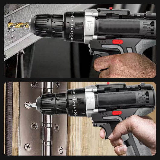 🔥2025 hot sale 🎁Electric Household Lithium Impact Drill Kit - AxenBox