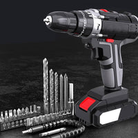 🔥2025 hot sale 🎁Electric Household Lithium Impact Drill Kit - AxenBox