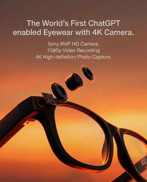 Lumen™ AI Smart Glasses (4K POV)