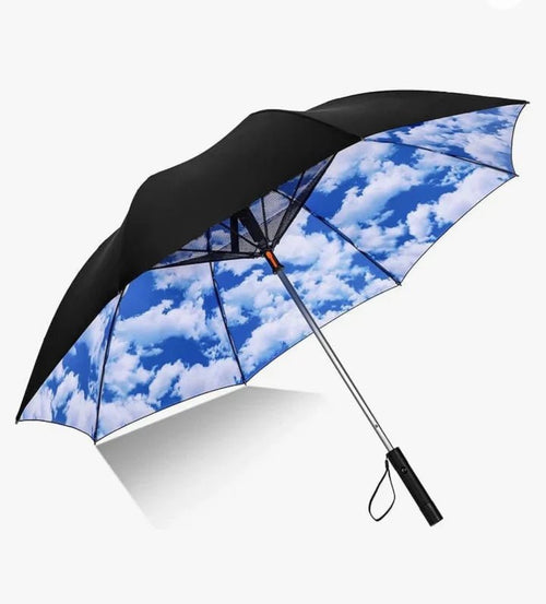 3 In 1 Misting Umbrella With Fan
