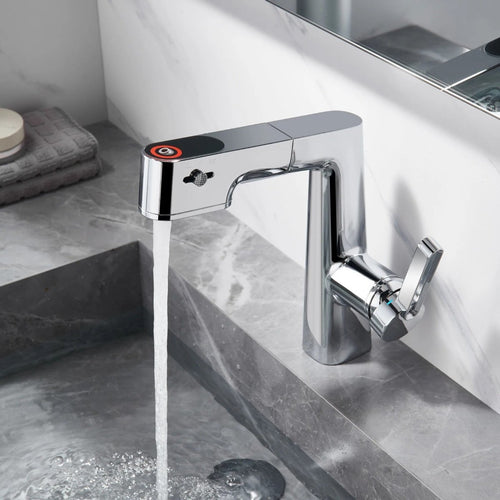 3-Speed Digital Display Faucet – Hot & Cold Lift Design