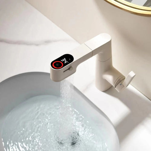 3-Speed Digital Display Faucet – Hot & Cold Lift Design
