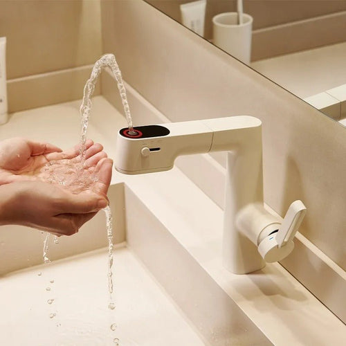 3-Speed Digital Display Faucet – Hot & Cold Lift Design