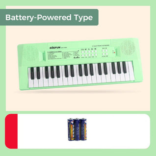 37-Key Portable Electronic Piano Keyboard
