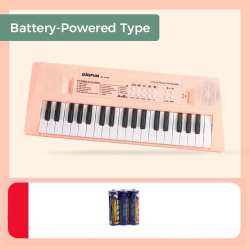 37-Key Portable Electronic Piano Keyboard