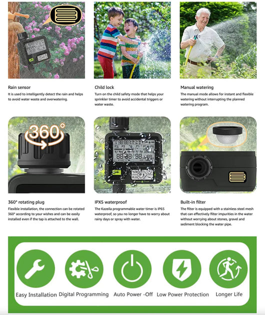 6 Independent Irrigation Programs for Garden Watering - AxenBox