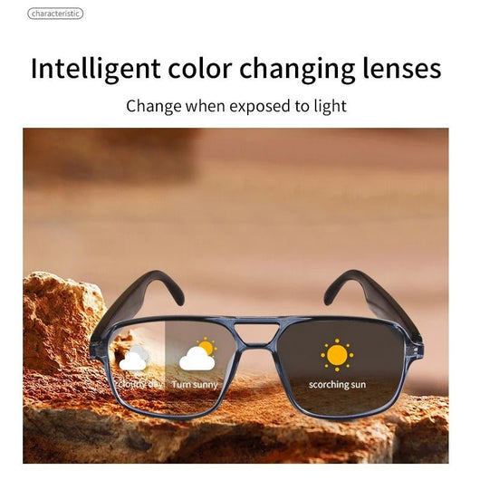 Anti - Blue Light Metal Sun Glasses - AxenBox