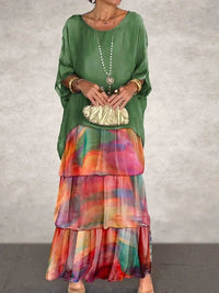 ARTISTIC STYLE LOOSE DRESS - AxenBox