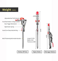 Automatic Fishing Rod Holder, Gift For Fishing Lovers - AxenBox