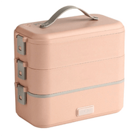 🎁Black Friday Sale - Limited time 49% OFF🖤Stainless Steel Portable Electric Lunch Box - AxenBox