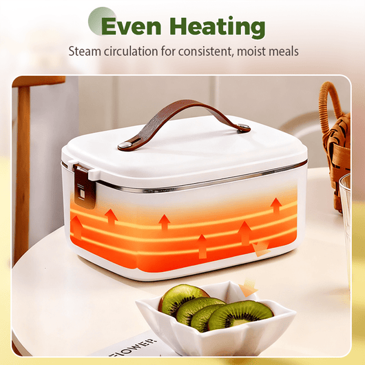 🎁Black Friday Sale - Limited time 49% OFF🖤Stainless Steel Portable Electric Lunch Box - AxenBox