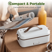 🎁Black Friday Sale - Limited time 49% OFF🖤Stainless Steel Portable Electric Lunch Box - AxenBox