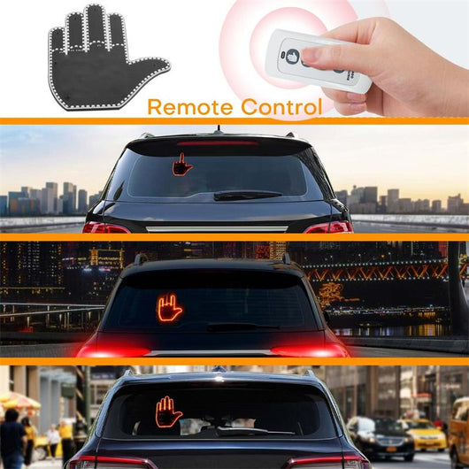🖤Black Friday Sale:49% OFF🔥Middle Finger Gesture Light with Remote - AxenBox