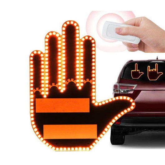 🖤Black Friday Sale:49% OFF🔥Middle Finger Gesture Light with Remote - AxenBox