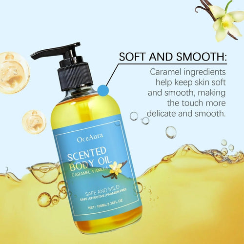 Caramel Vanilla Massage Oil – For Intimate Evenings & Deep Connection