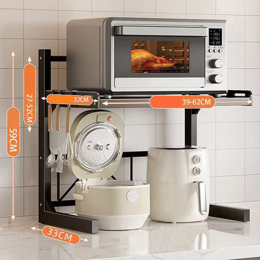 🎅Christmas Pre - sale🎁Expandable Kitchen Countertop Microwave Rack Set - AxenBox