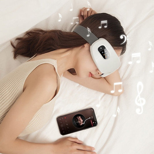 🎅Christmas promotion 49% OFF🎁Eye Massager with Heat and Vibration with Bluetooth Music - AxenBox