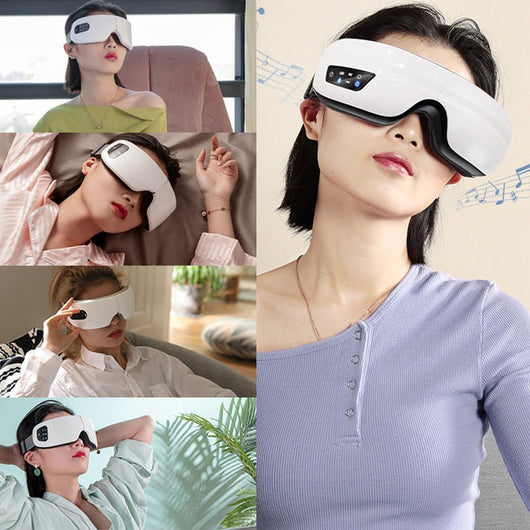 🎅Christmas promotion 49% OFF🎁Eye Massager with Heat and Vibration with Bluetooth Music - AxenBox