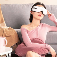 🎅Christmas promotion 49% OFF🎁Eye Massager with Heat and Vibration with Bluetooth Music - AxenBox