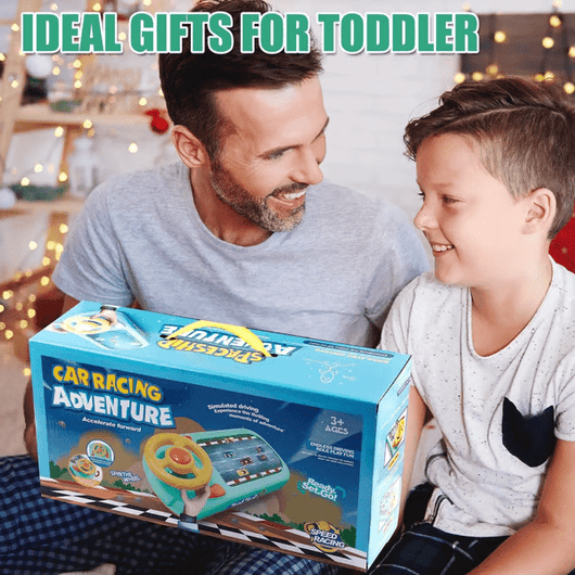 🎅🏻Christmas Sale 50% OFF!!🎁Racing Car Toy with Steering Wheel - AxenBox