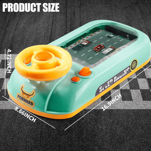 🎅🏻Christmas Sale 50% OFF!!🎁Racing Car Toy with Steering Wheel