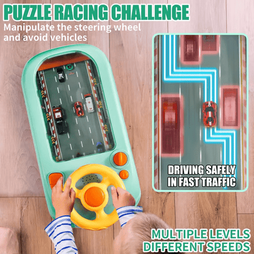 🎅🏻Christmas Sale 50% OFF!!🎁Racing Car Toy with Steering Wheel