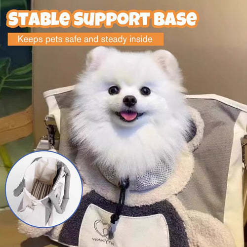 🎄Christmas Sales 60% OFF🐾Cute Bear Pet Carrier Bag With Head-Out Design