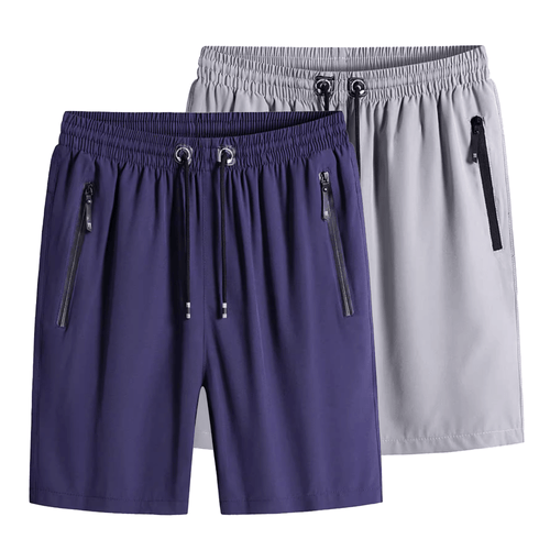 CoolFlex Men’s Ice Silk Shorts – Ultra Light, Stretch Fit, All-Day Comfort