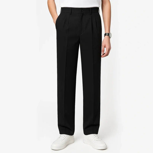 CoolForm Men's Ice Silk Pants – Slim Fit, Super Stretch, Everyday Comfort - AxenBox