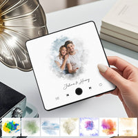 Customized Music Fridge Magnet Personalized Photo Fridge Magnet Can Play Songs and Adjust Volume - AxenBox