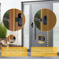 Drill - free Anti - Theft Doorbell - AxenBox