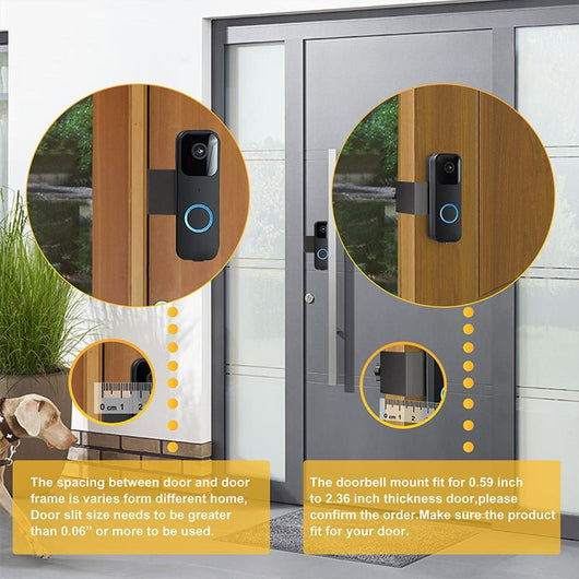 Drill - free Anti - Theft Doorbell - AxenBox