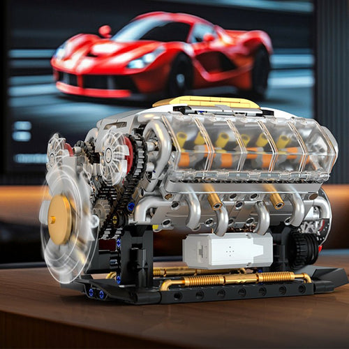 Engine Model Building Blocks Set