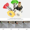 🧼5-color high-pressure nozzle set