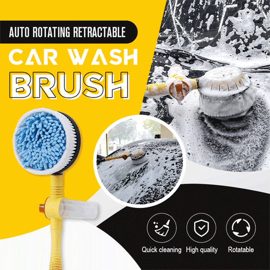 ✨FREE SHIPPING✨ Auto Rotating Retractable Car Wash Brush - AxenBox