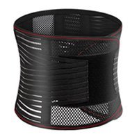 Heat - pressed Mesh Breathable Steel Plate Support Waist Protector - AxenBox