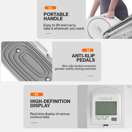 Home Fitness Stepper Mini Elliptical Machine