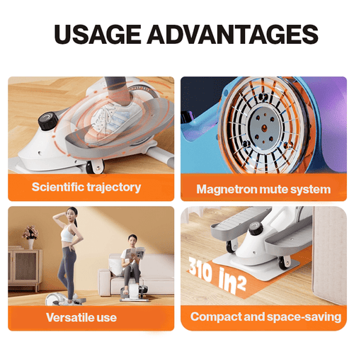 Home Fitness Stepper Mini Elliptical Machine