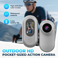 💥 Hot Sale 49% OFF 🔥Outdoor HD Pocket - Sized Action Camera📢📢Limited Time Offer: Free 32GB Memory Card! - AxenBox