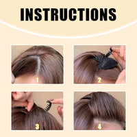 Invisible Fluffy Hair Cushion Clip - AxenBox