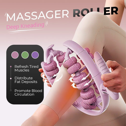 🔥 Leg Massager Roller - Ultimate Muscle Relief💆‍♀️✨