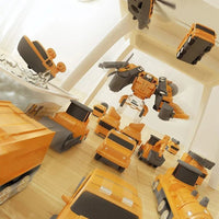 Magnetic Transform Engineering Car Assembled Toys - AxenBox